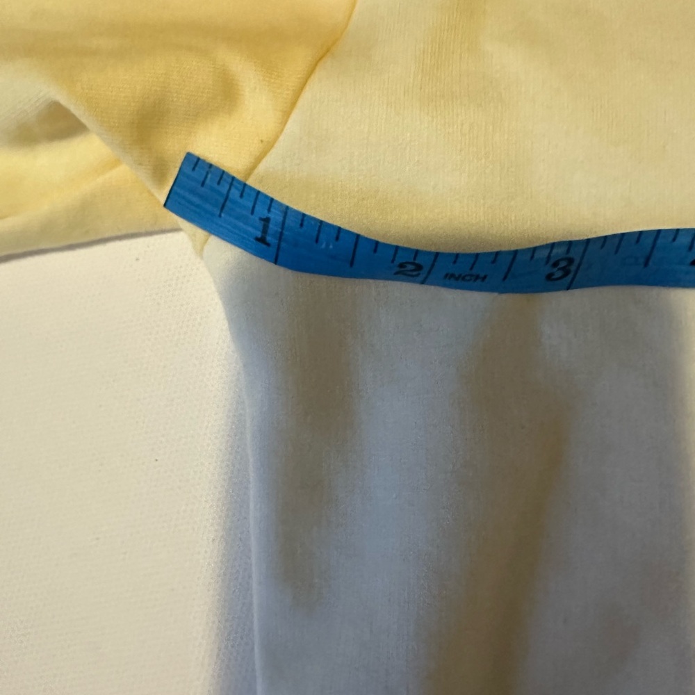 Boston Proper Yellow Collared Pullover Top - Picture 7 of 8